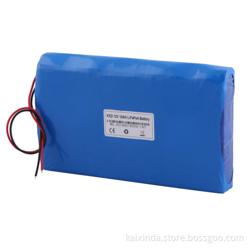 LiFePO4 Battery Pack Rechargeable 12V 10ah